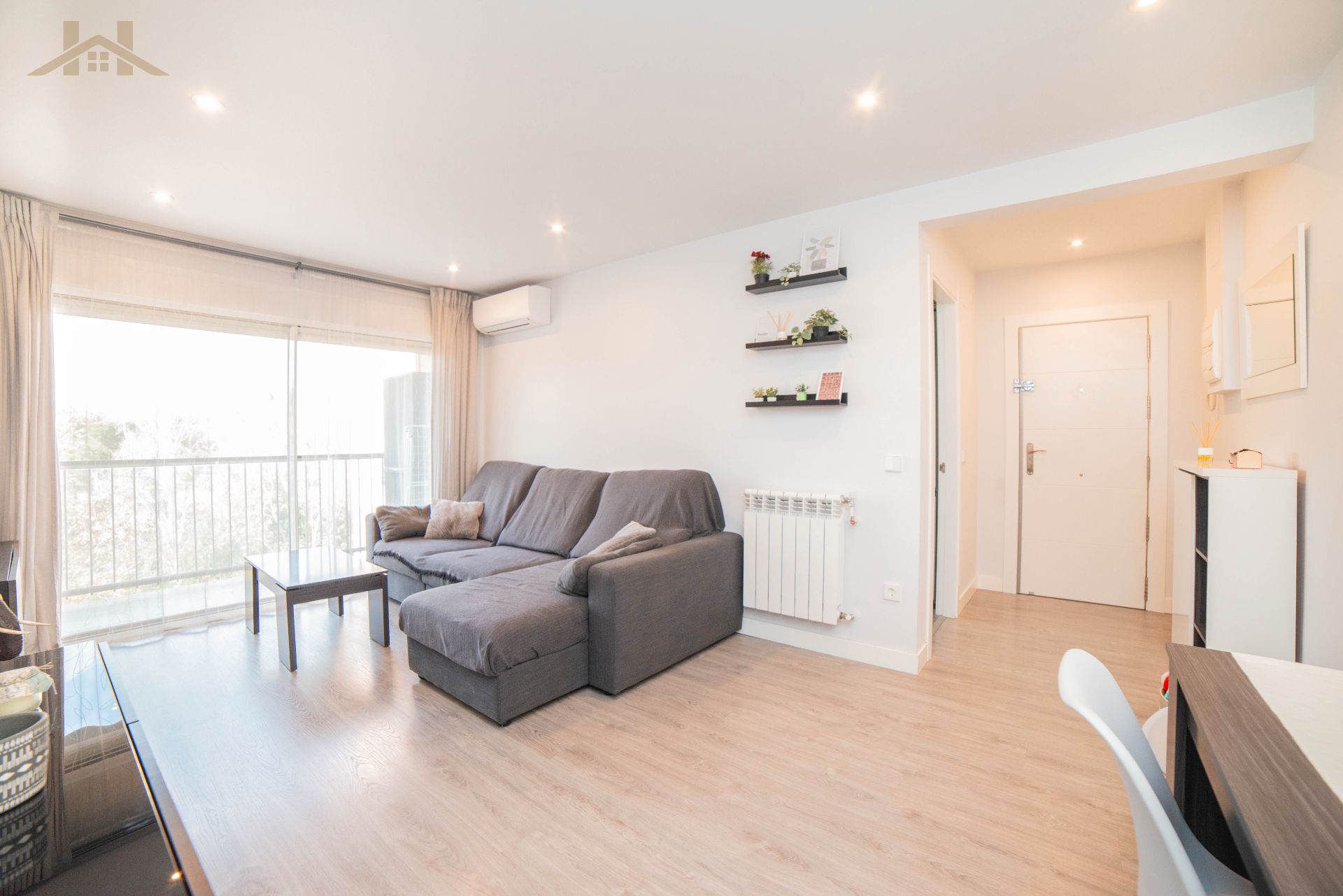 Living room of Flat for sale in Leganés  with Terrace, Storage room and Balcony