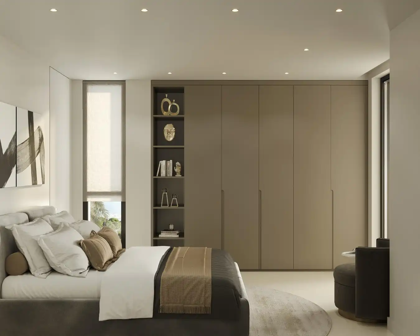 Bedroom of Houses for sale in Marbella  with Air Conditioner, Heating and Private garden