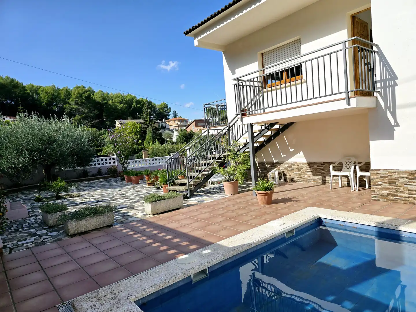 Swimming pool of Houses for sale in Piera  with Private garden, Terrace and Storage room