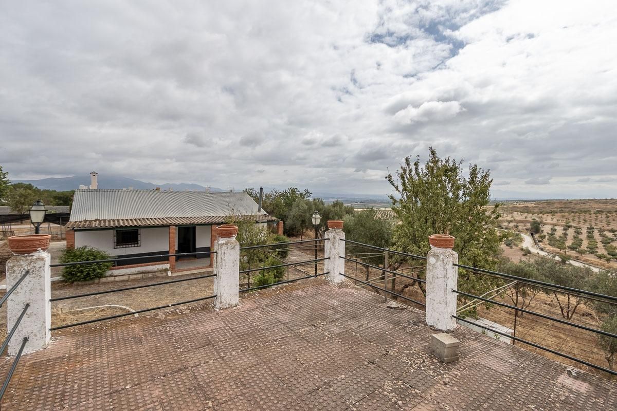 Terrace of Country house for sale in Moraleda de Zafayona  with Private garden, Terrace and Swimming Pool