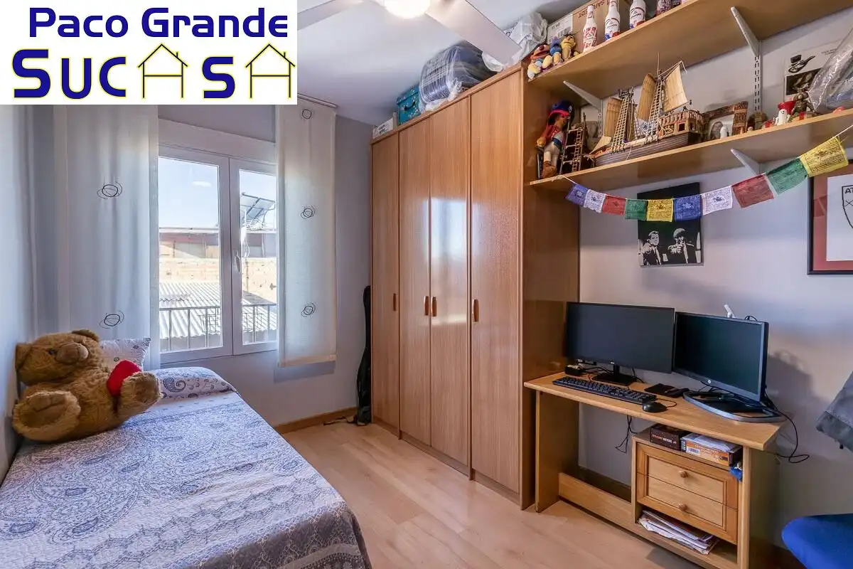 Bedroom of Flat for sale in Ogíjares  with Air Conditioner, Heating and Furnished