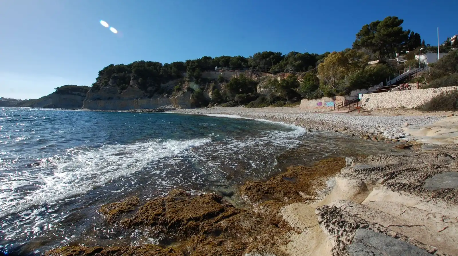 Vista exterior de Casa o xalet en venda en Benissa amb Aire condicionat, Calefacció i Jardí privat