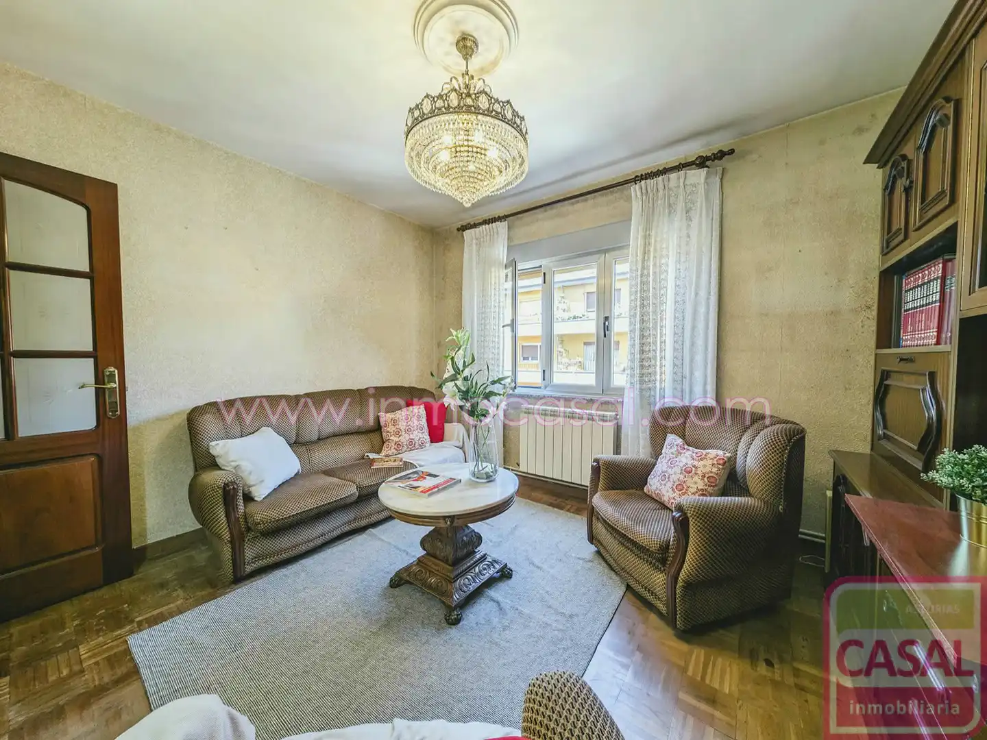 Living room of Flat for sale in Mieres (Asturias)  with Heating and Furnished