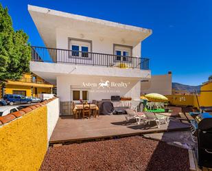 Exterior view of House or chalet for sale in Santiago del Teide  with Private garden, Terrace and Swimming Pool