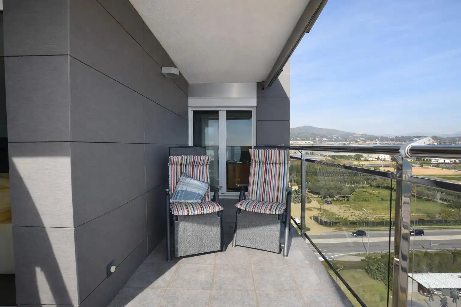 Terraza de Ático en venta en Cabrera de Mar con Balcón y Piscina comunitaria