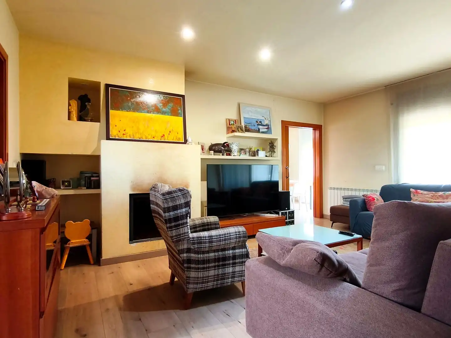 Sala de estar de Casa o chalet en venta en Sant Gregori con Aire acondicionado, Calefacción y Terraza