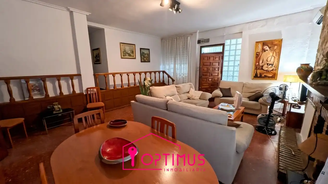 Living room of Houses for sale in Macastre  with Private garden, Terrace and Storage room