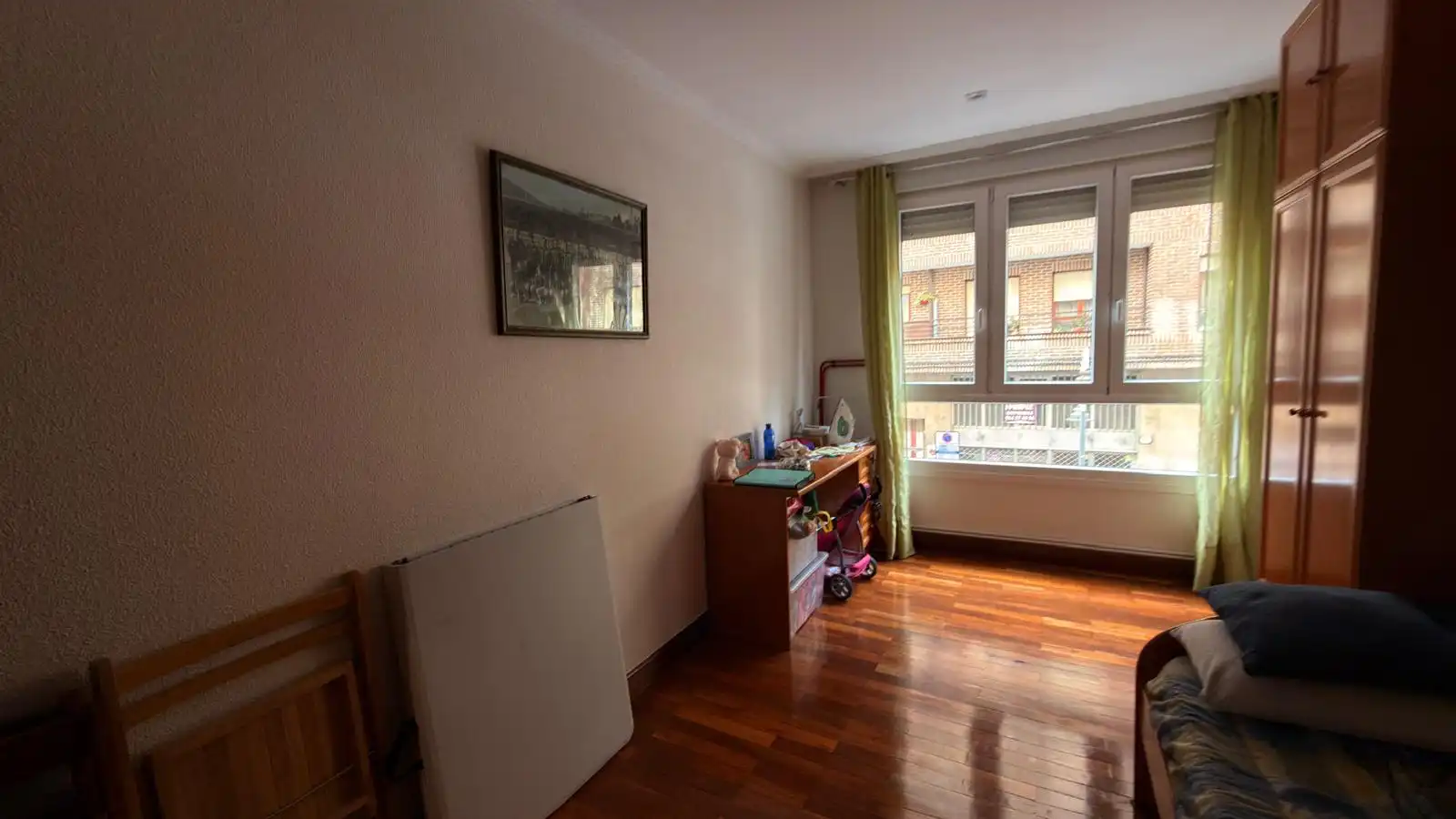 Schlafzimmer von Wohnung zum Verkauf in Bilbao  mit Terrasse und Möbliert