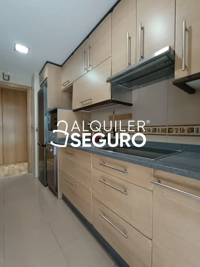 Kitchen of Flat for rent in Leganés  with Air Conditioner, Heating and Terrace