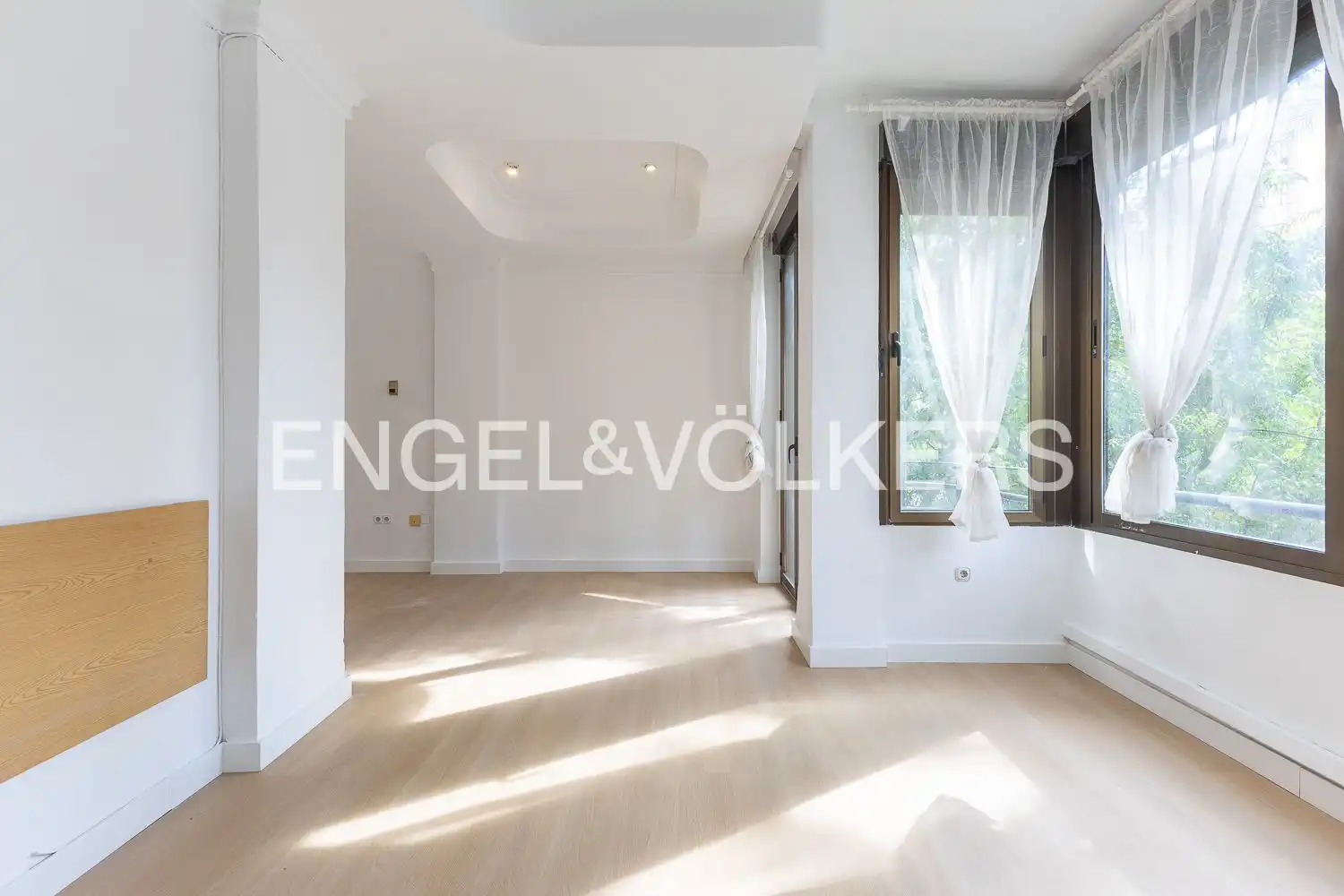 Wohnzimmer von Wohnung zur Miete in Valencia mit Klimaanlage, Heizung und Möbliert