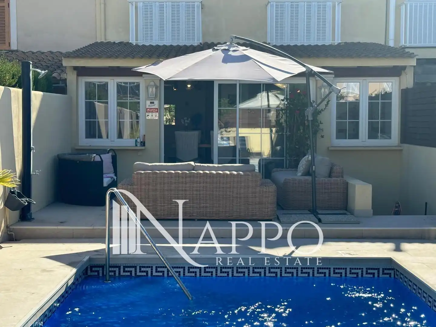 Terrassa de Casa o xalet de lloguer en  Palma de Mallorca amb Aire condicionat, Calefacció i Jardí privat