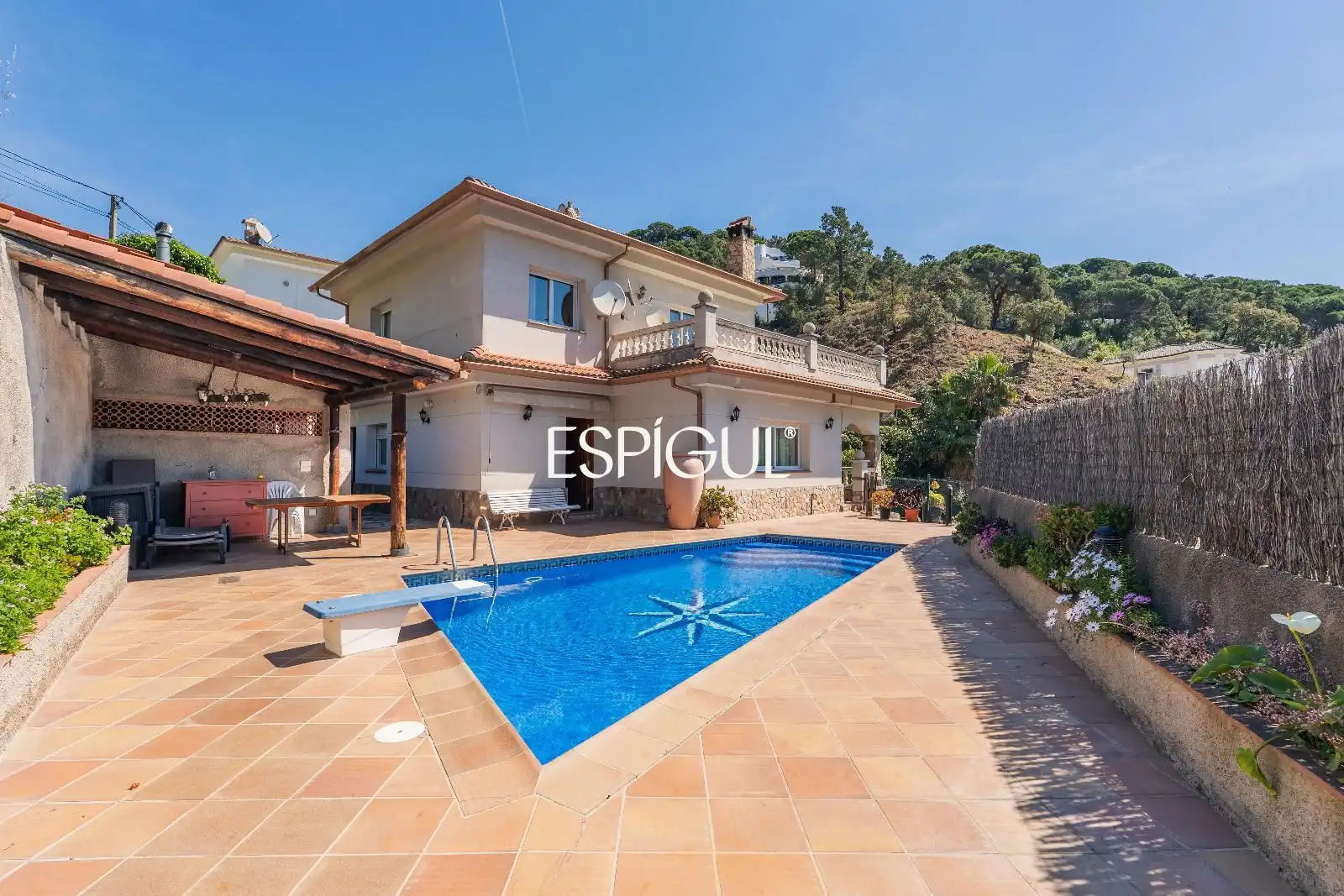 Exterior view of Houses for sale in Lloret de Mar  with Air Conditioner, Heating and Terrace