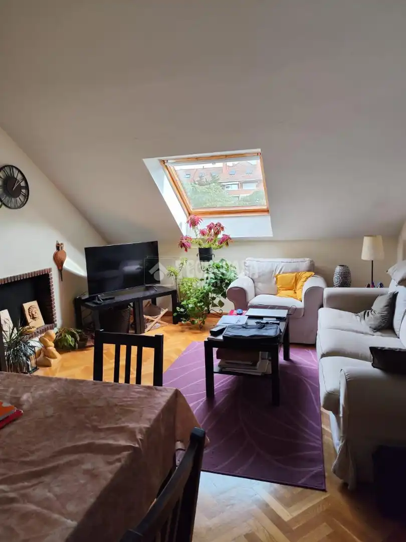 Wohnzimmer von Wohnung zum Verkauf in Collado Villalba mit Parkett und Gemeinschaftspool