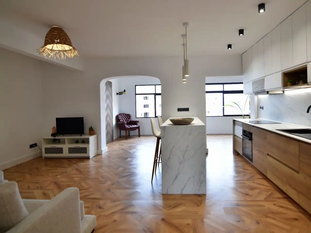 Sala de estar de Piso en venta en Platja de Palma