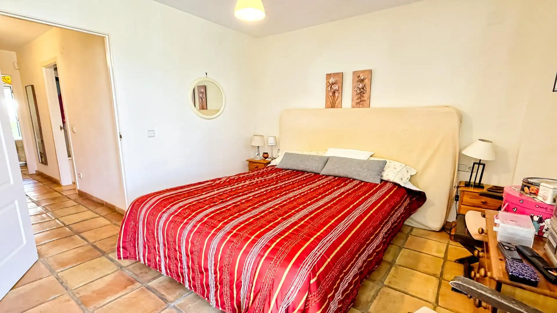 Habitación de Casa adosada en venta en Finestrat con Aire acondicionado, Jardín privado y Terraza