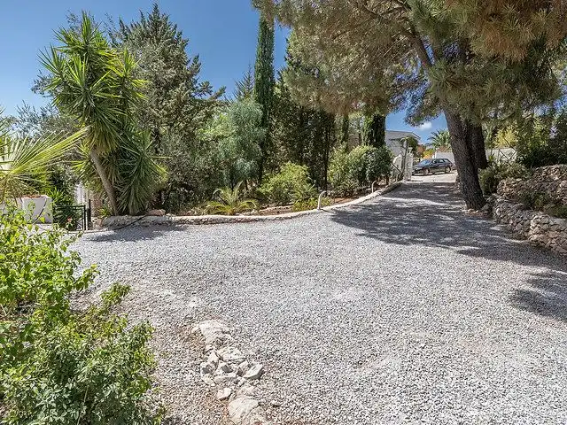 Vista exterior de Casa o xalet en venda en Cómpeta amb Aire condicionat, Terrassa i Piscina