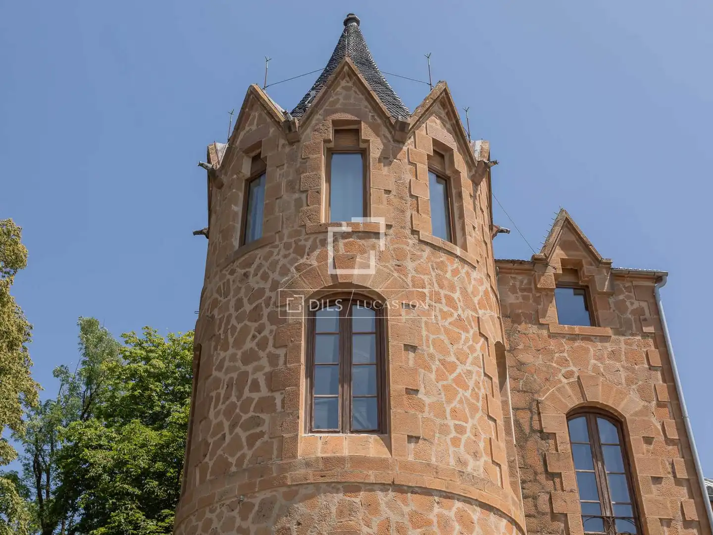 Vista exterior de Finca rústica en venta en Sant Hilari Sacalm con Aire acondicionado, Calefacción y Jardín privado