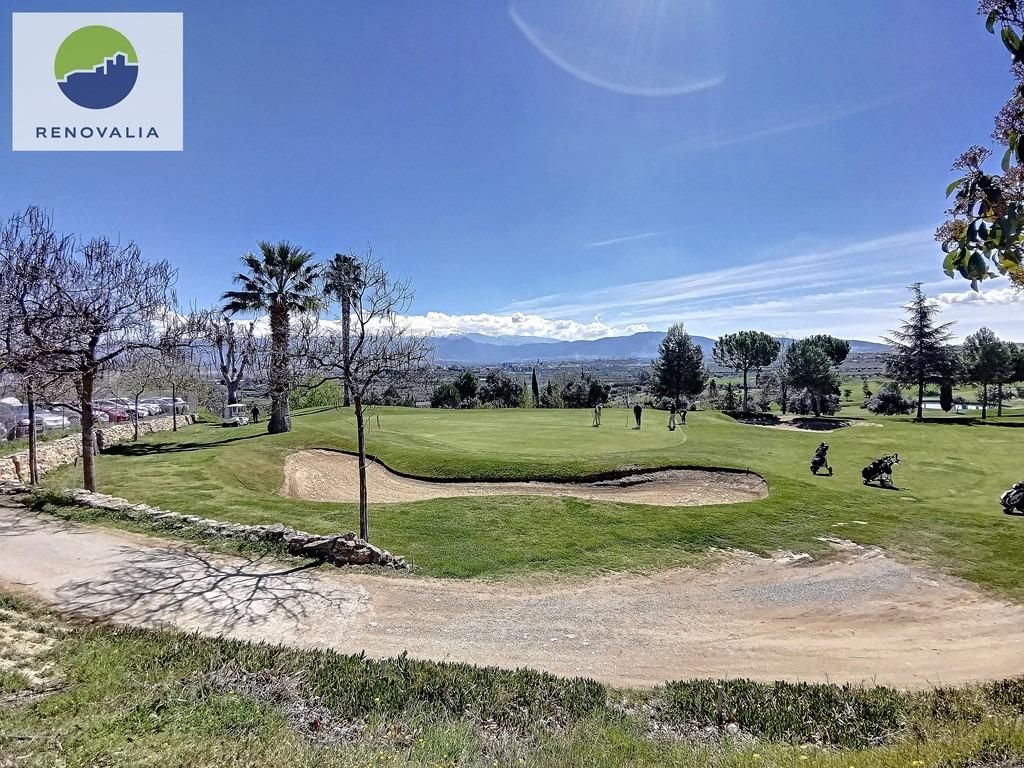 Exterior view of Flat for sale in Las Gabias  with Air Conditioner, Heating and Private garden