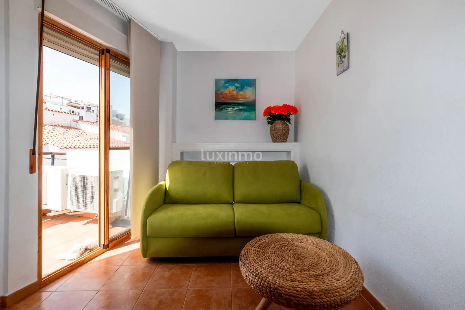 Sala de estar de Ático en venta en Altea con Aire acondicionado, Terraza y Balcón