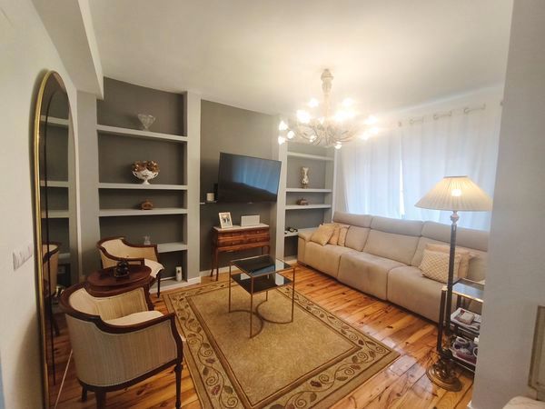 Living room of Flat to rent in San Lorenzo de El Escorial  with Heating, Terrace and Furnished