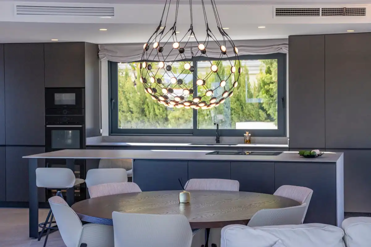 Dining room of Houses for sale in Dénia  with Air Conditioner, Heating and Private garden