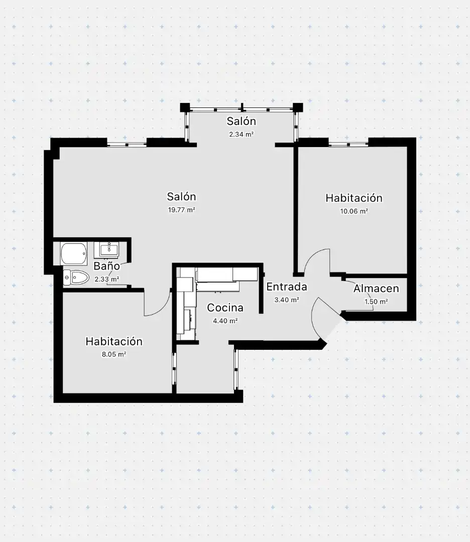 Piso en venta en Calle Río Trueba, 9, Ayuntamiento