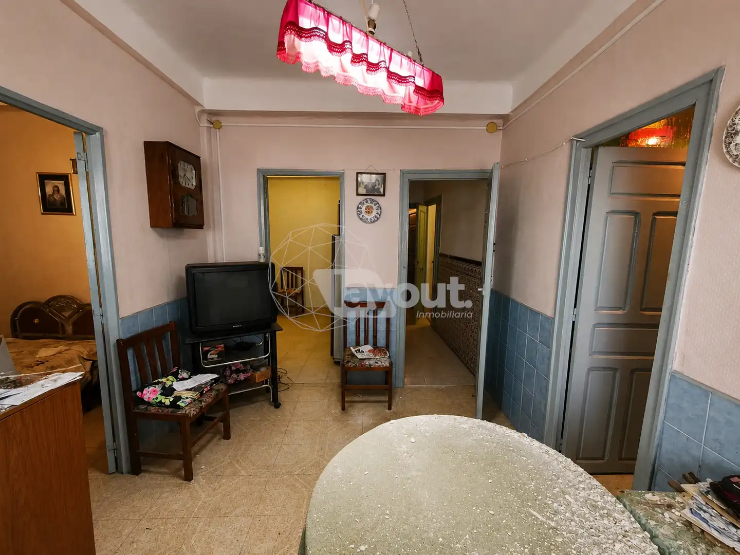 Wohnzimmer von Einfamilien-Reihenhaus zum Verkauf in Plasencia mit Abstellraum