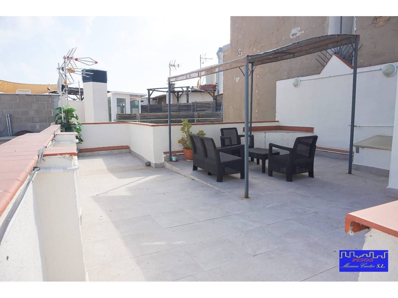 Terrassa de Pis en venda en Sitges amb Parquet, Terrassa i Balcó