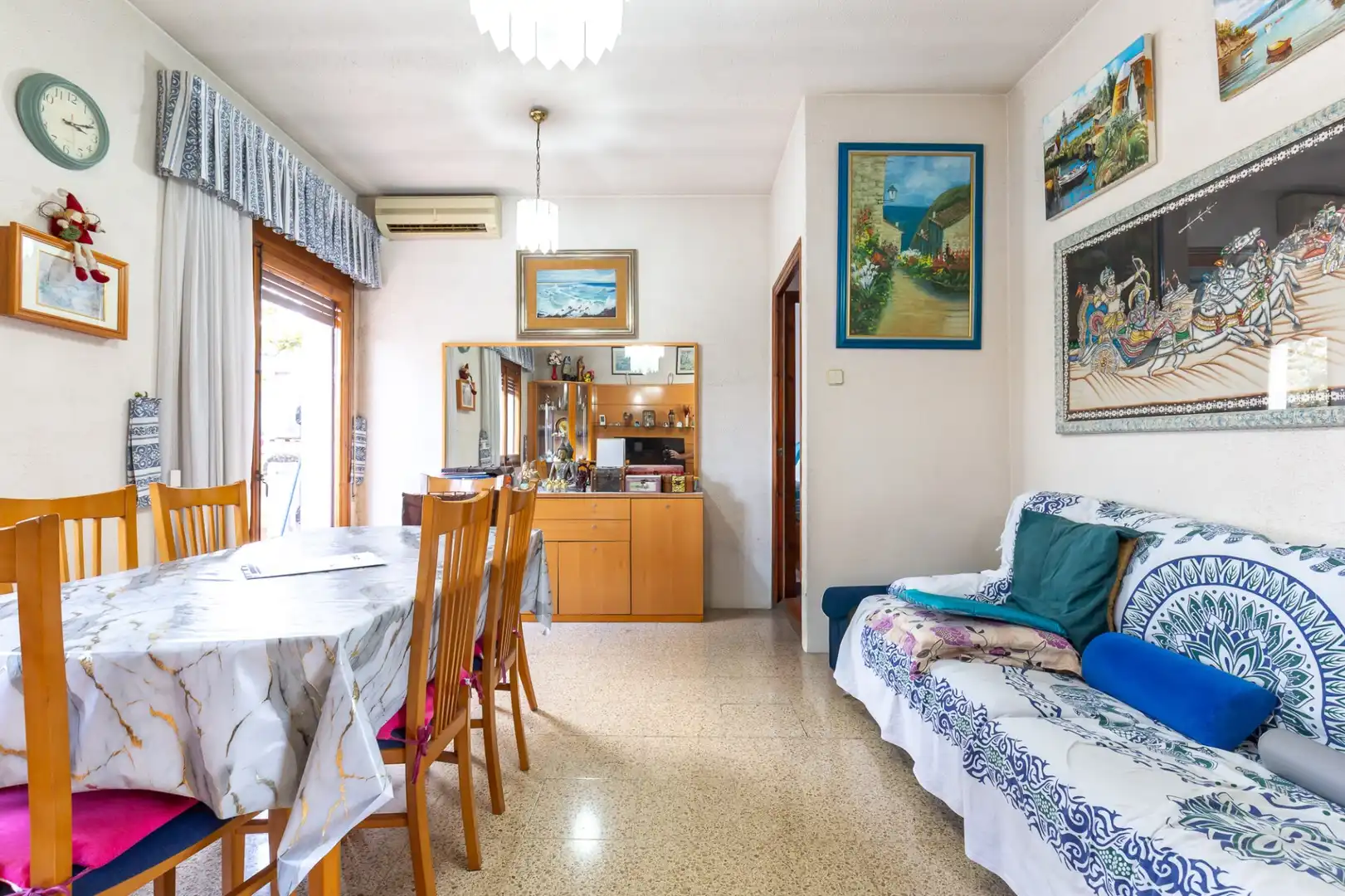 Sala d'estar de Casa o xalet en venda en Sant Cugat del Vallès amb Aire condicionat, Calefacció i Terrassa