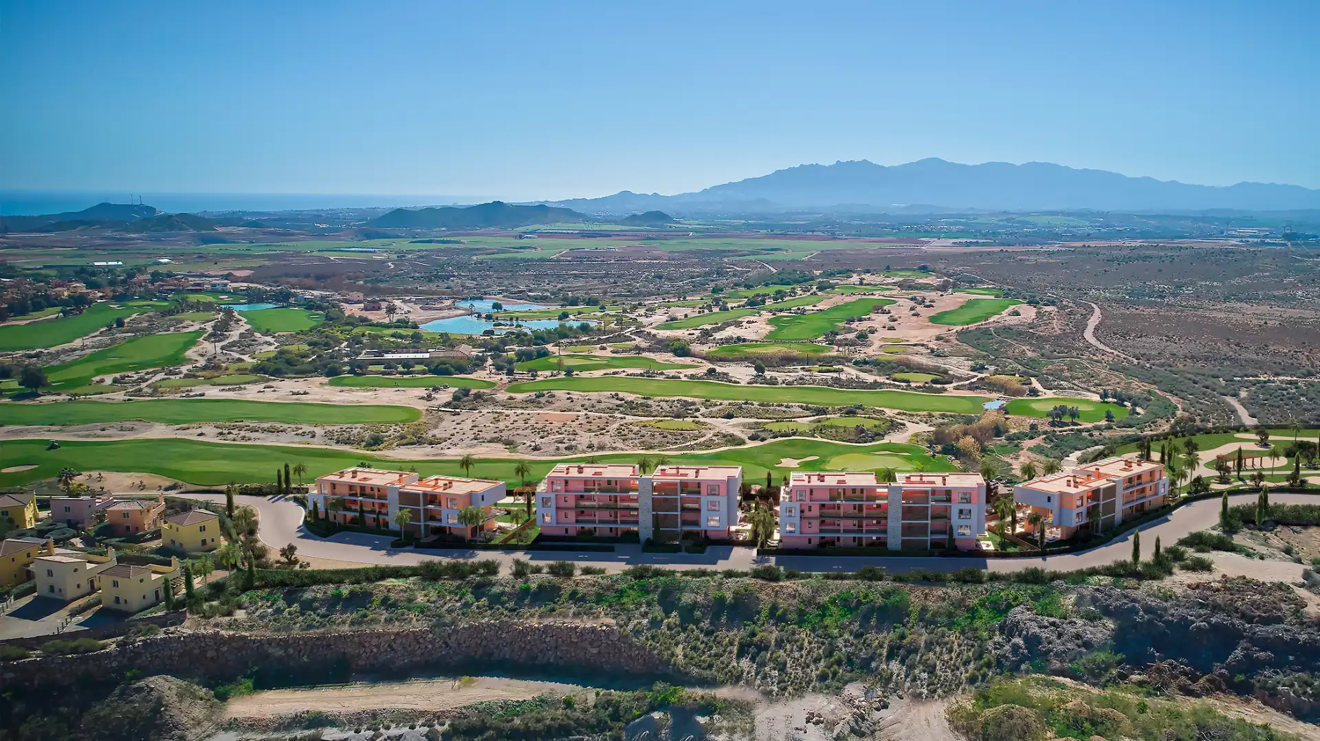 Vista exterior de Planta baixa en venda en Desert Spring Golf