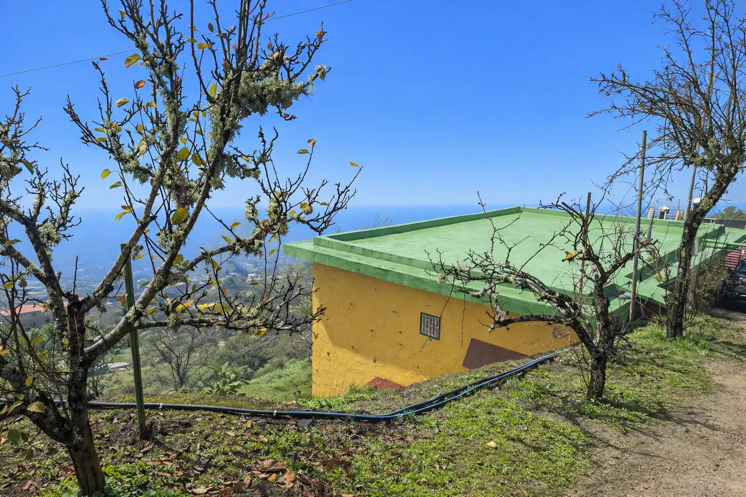 Vista exterior de Casa o chalet en venta en Vega de San Mateo con Aire acondicionado, Jardín privado y Terraza