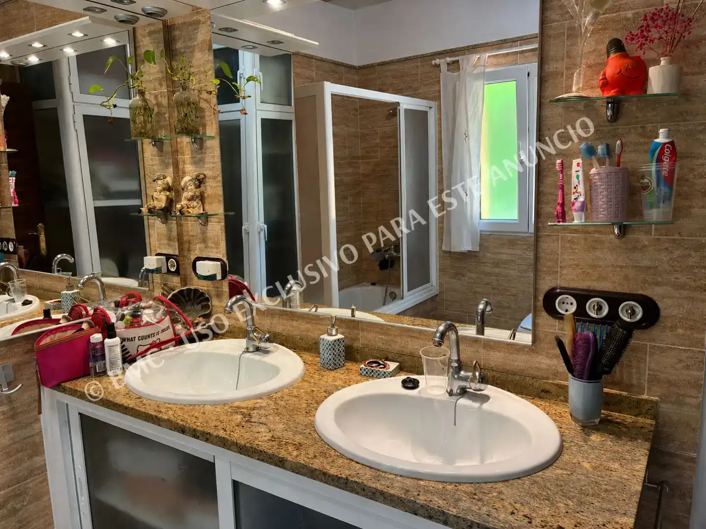 Badezimmer von Country house zum Verkauf in Colmenar mit Schwimmbad und Balkon