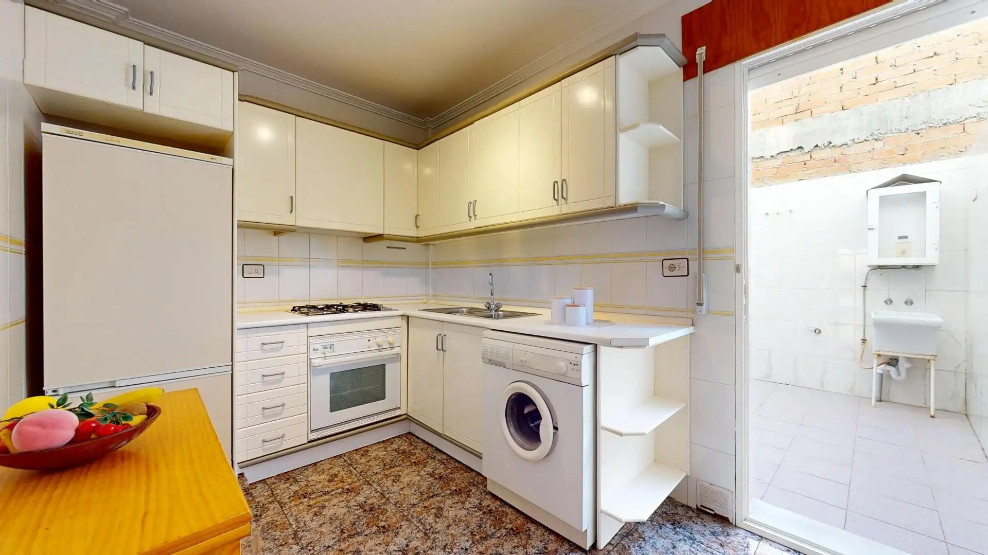 Cocina de Casa adosada en venta en San Pedro del Pinatar con Terraza, Amueblado y Balcón