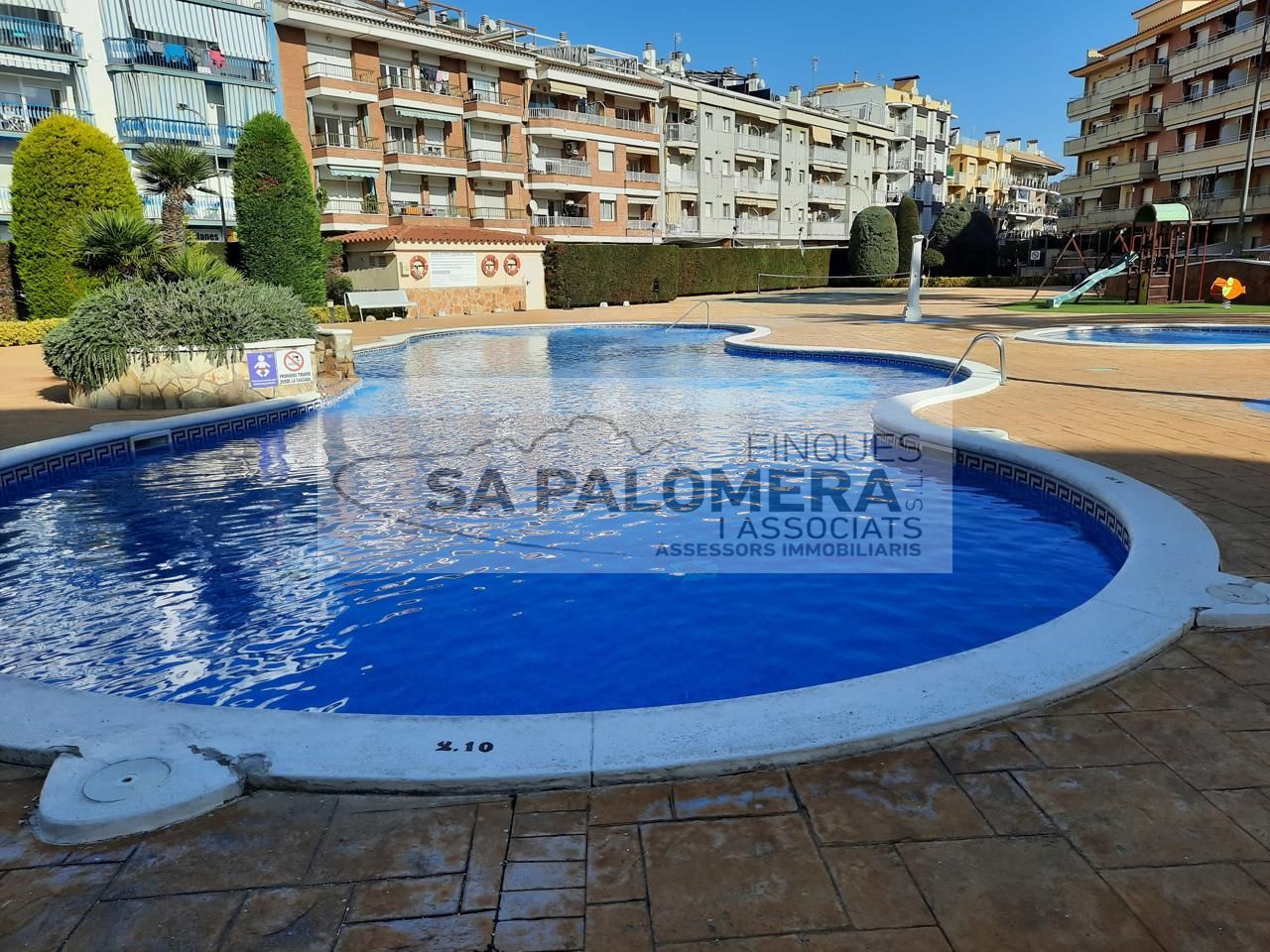 Swimming pool of Flat for sale in Blanes  with Terrace and Community pool