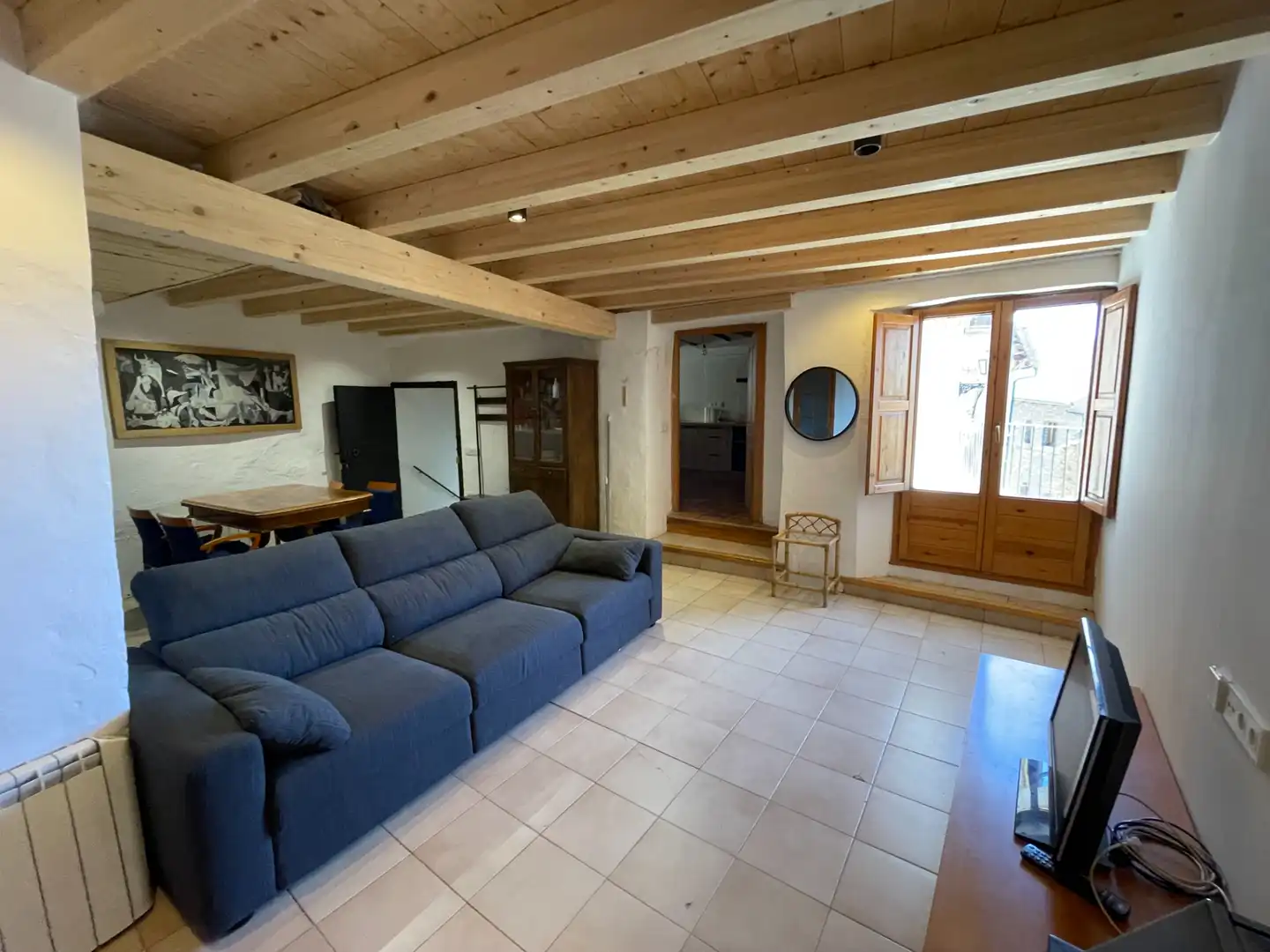 Sala de estar de Casa o chalet en venta en Sort con Calefacción, Parquet y Terraza