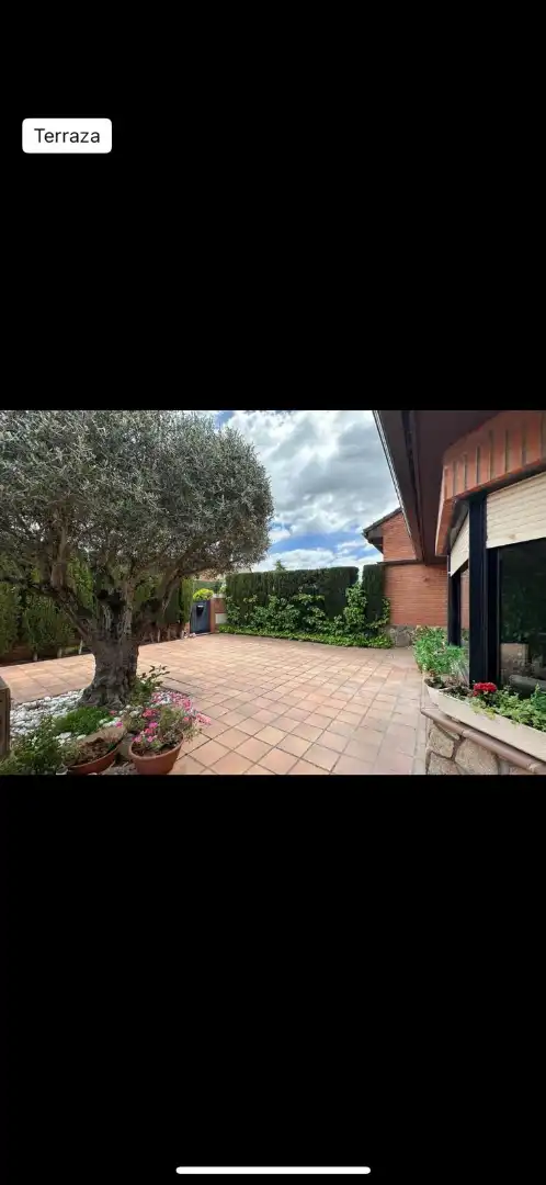 Garden of Detached homes for rent in La Navata