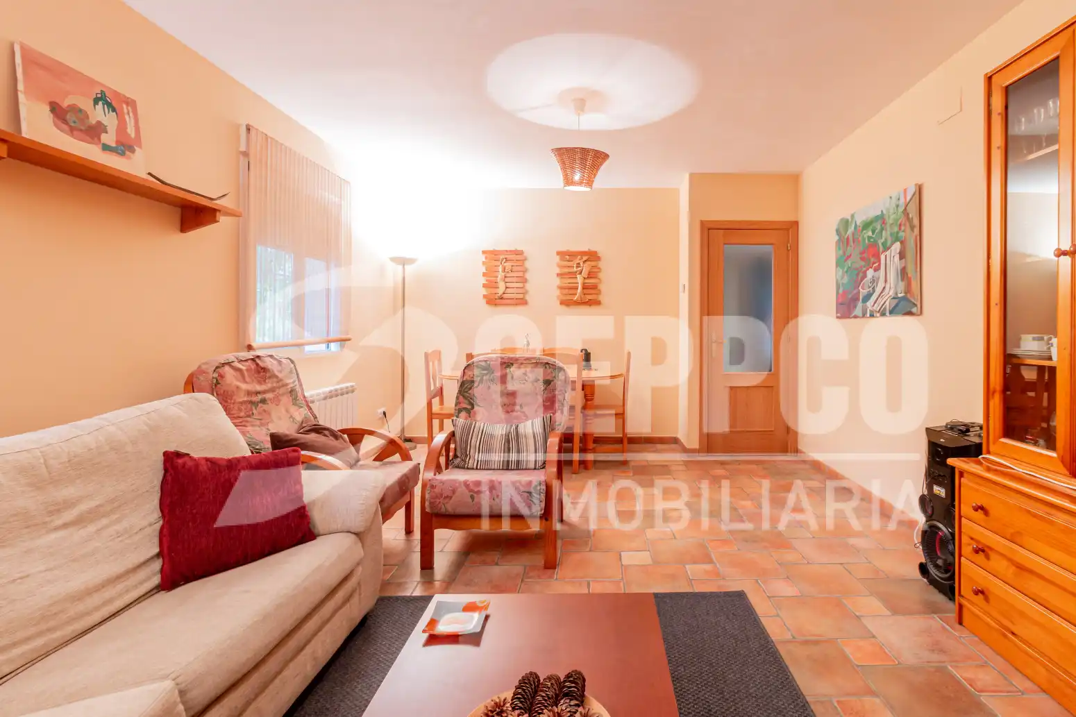 Living room of Houses for sale in Illana  with Heating and Private garden