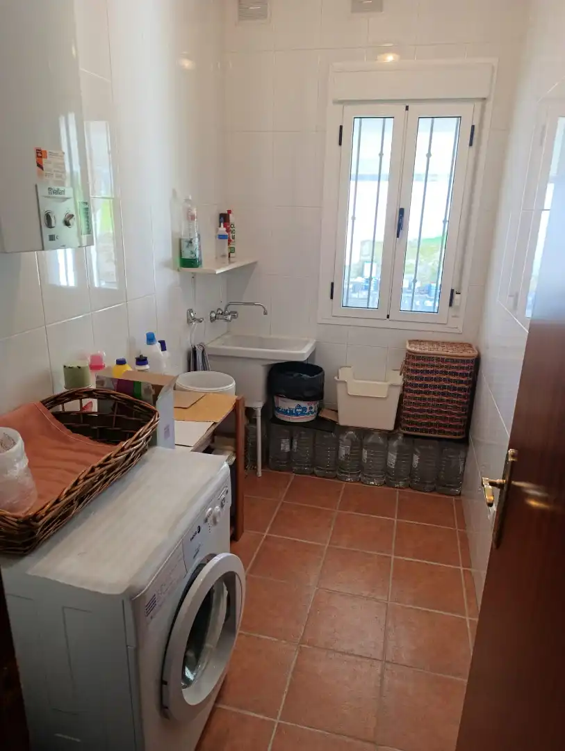 Cuina de Casa o xalet en venda en Mata de Alcántara amb Moblat