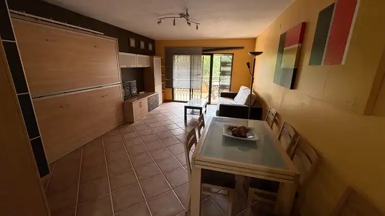 Sala de estar de Estudio en venta en Vandellòs i l'Hospitalet de l'Infant con Aire acondicionado y Terraza