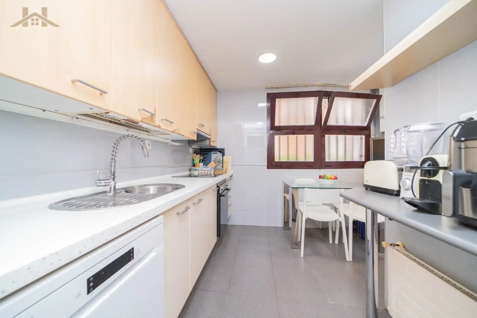 Kitchen of Flat for sale in Madrid  with Air Conditioner, Heating and Terrace