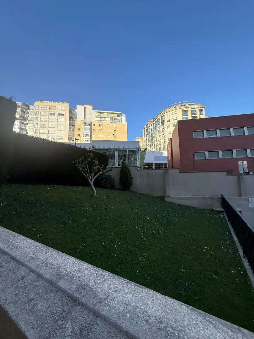 Exterior view of Flat for sale in Vigo   with Private garden, Storage room and Swimming Pool