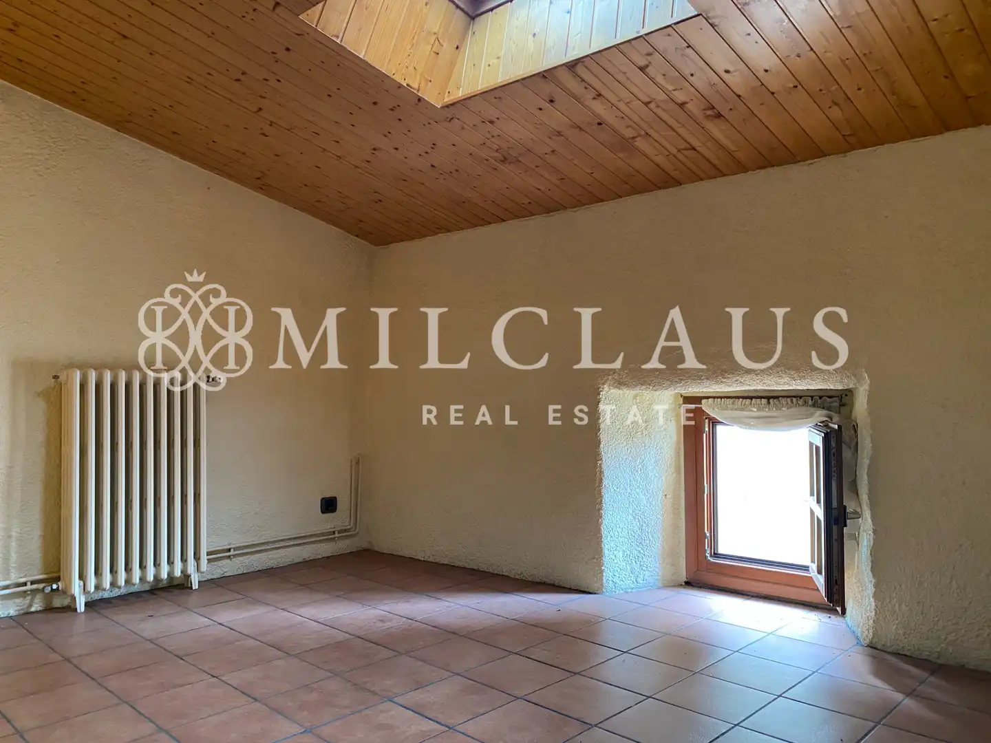 Sala d'estar de Casa o xalet de lloguer en Talamanca amb Calefacció, Parquet i Forn