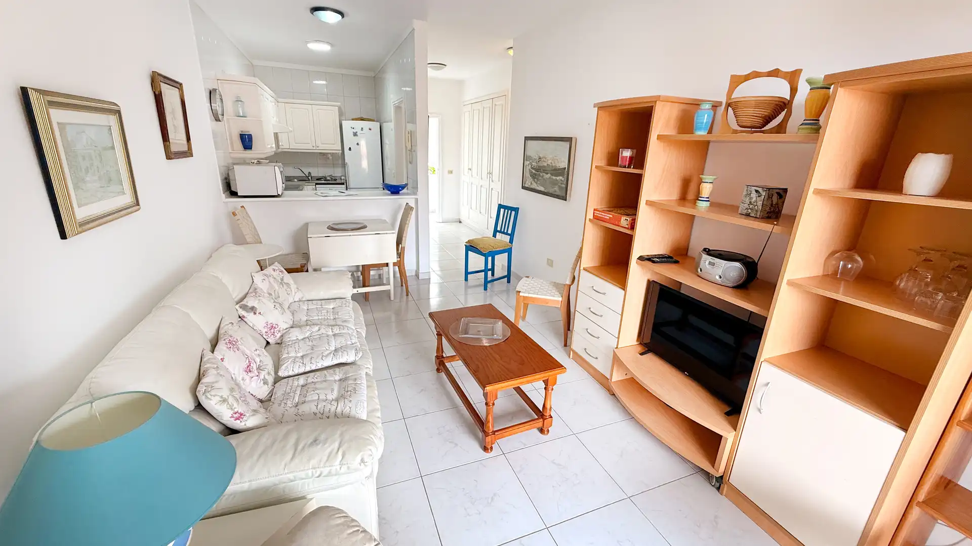 Wohnzimmer von Wohnungen zur Miete in Puerto de la Cruz mit Terrasse, Schwimmbad und Möbliert