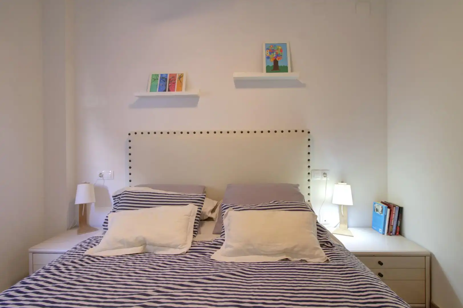 Schlafzimmer von Wohnungen zur Miete in Almenara mit Klimaanlage, Privatgarten und Terrasse