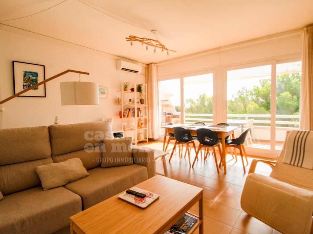 Sala de estar de Apartamento en venta en Es Mercadal con Aire acondicionado y Terraza