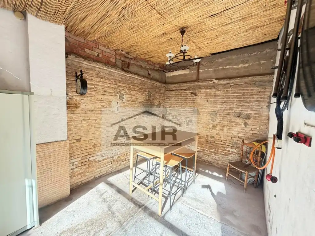 Menjador de Casa o xalet de lloguer en Alzira amb Aire condicionat i Terrassa
