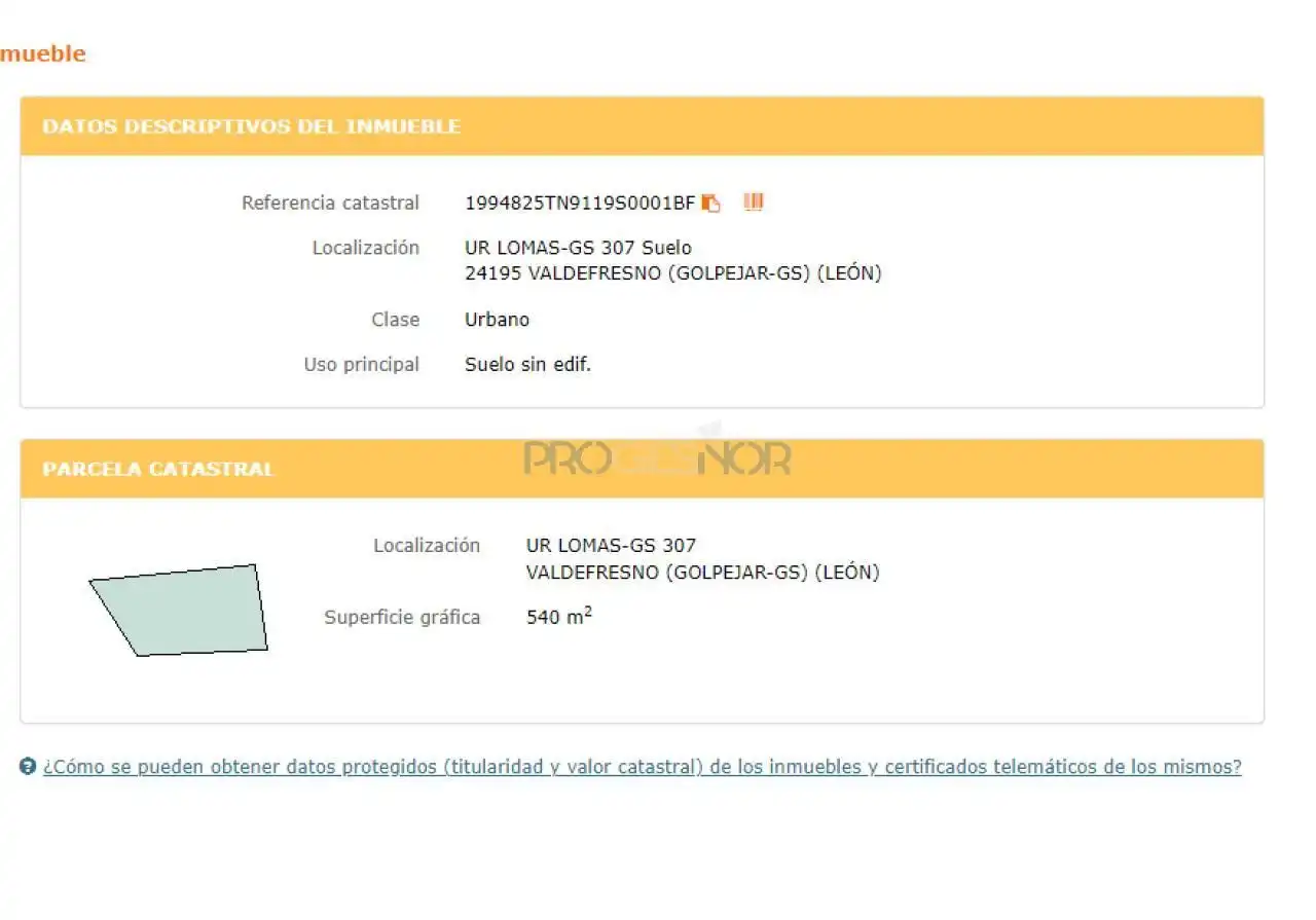 Terreni e lotti in vendita a Valdefresno, imagen 4