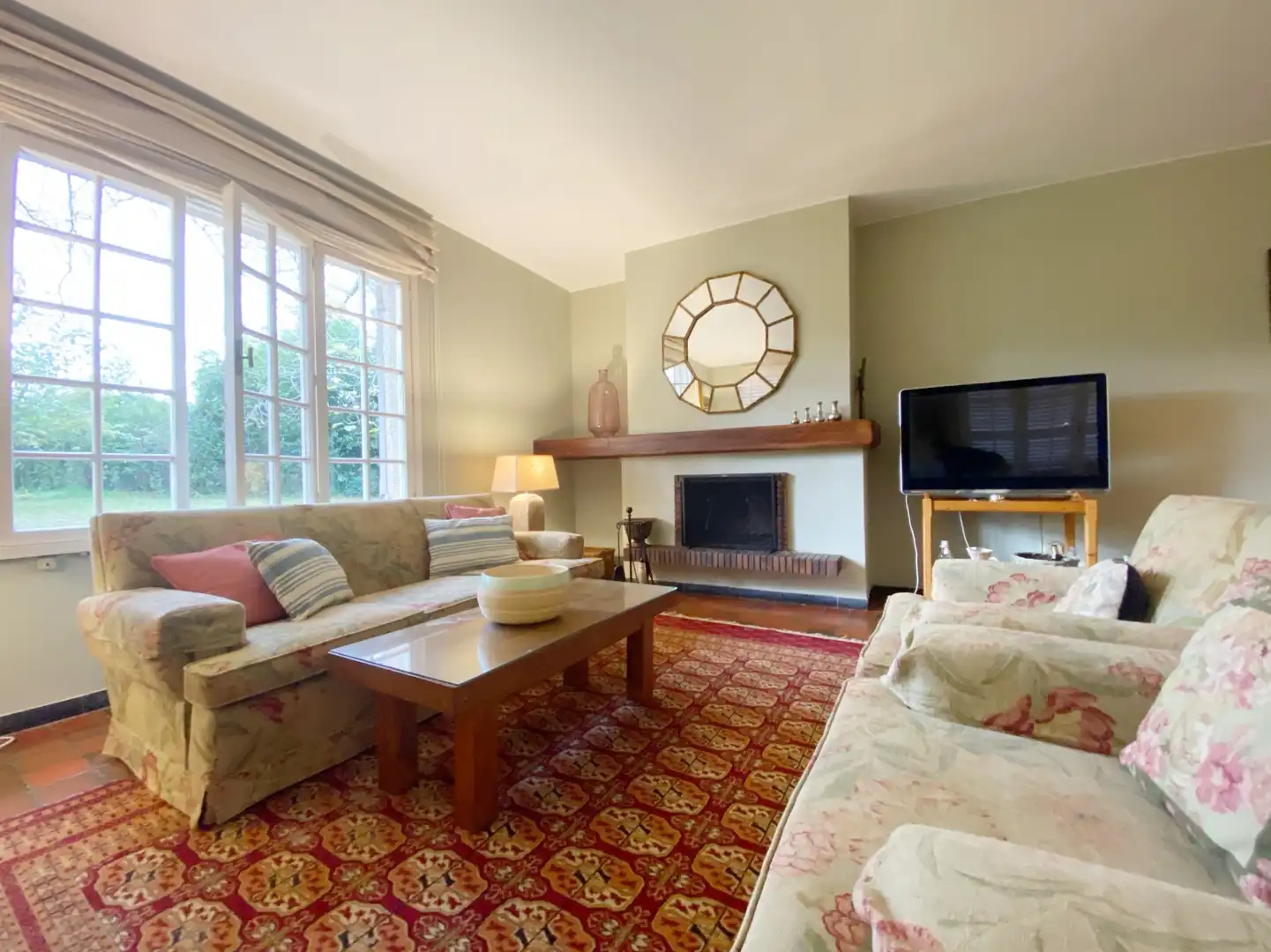 Wohnzimmer von Haus oder Chalet zur Miete in Gijón  mit Heizung, Privatgarten und Terrasse