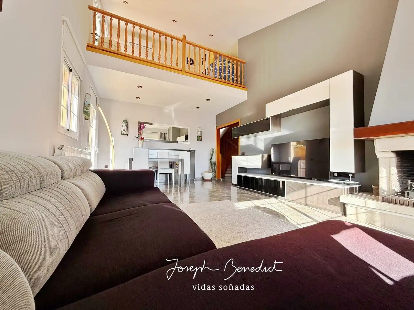 Living room of Houses for sale in Begues  with Air Conditioner, Heating and Private garden