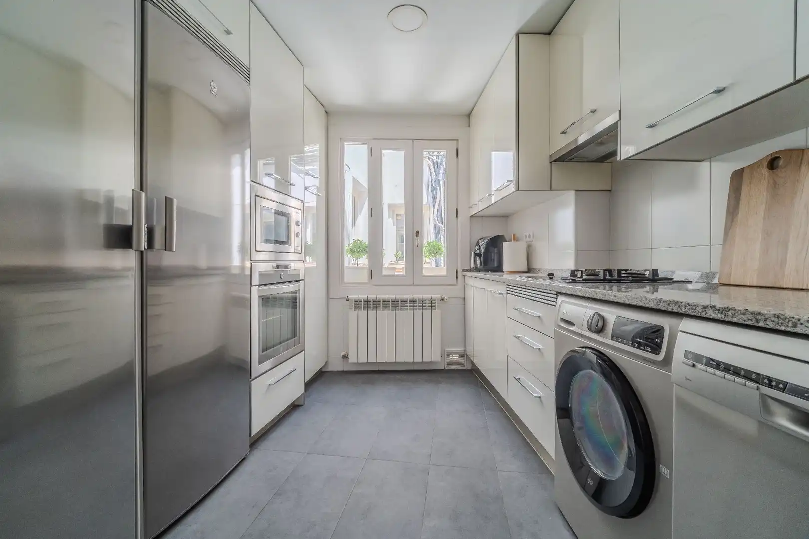 Küche von Wohnung zur Miete in Madrid mit Klimaanlage und Heizung